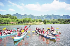 吕文扬体育之星深耕青少年皮筏艇活动平